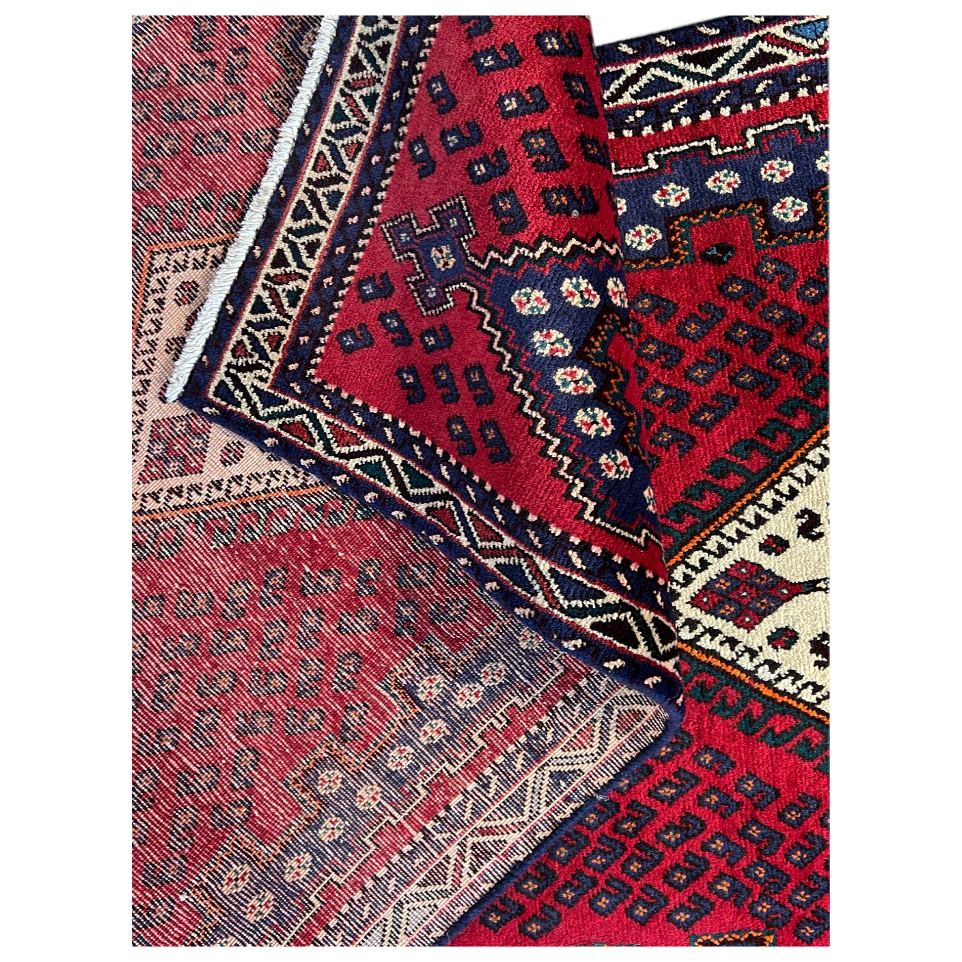  Roter Sirjan Läufer Teppich 282x89cm - Premium Sirjan Teppiche from German Carpet Shop - Just €0! Shop now at German Carpet Shop