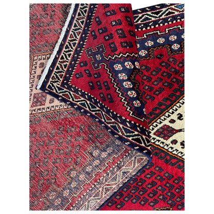  Roter Sirjan Läufer Teppich 282x89cm - Premium Sirjan Teppiche from German Carpet Shop - Just €0! Shop now at German Carpet Shop