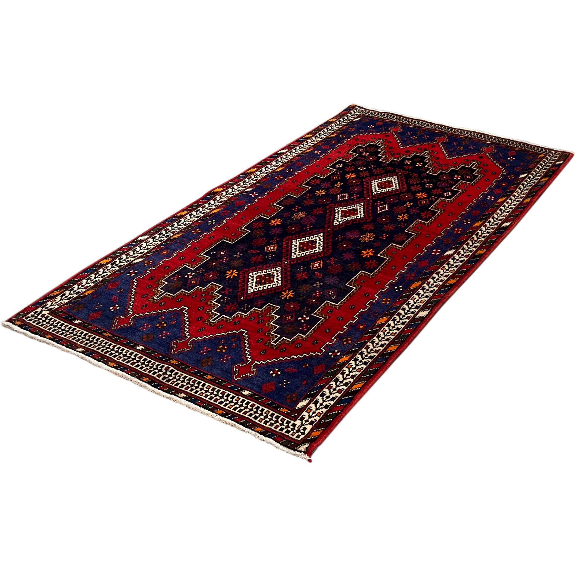 Sirjan Läufer Teppich 208x107 cm - German Carpet Shop