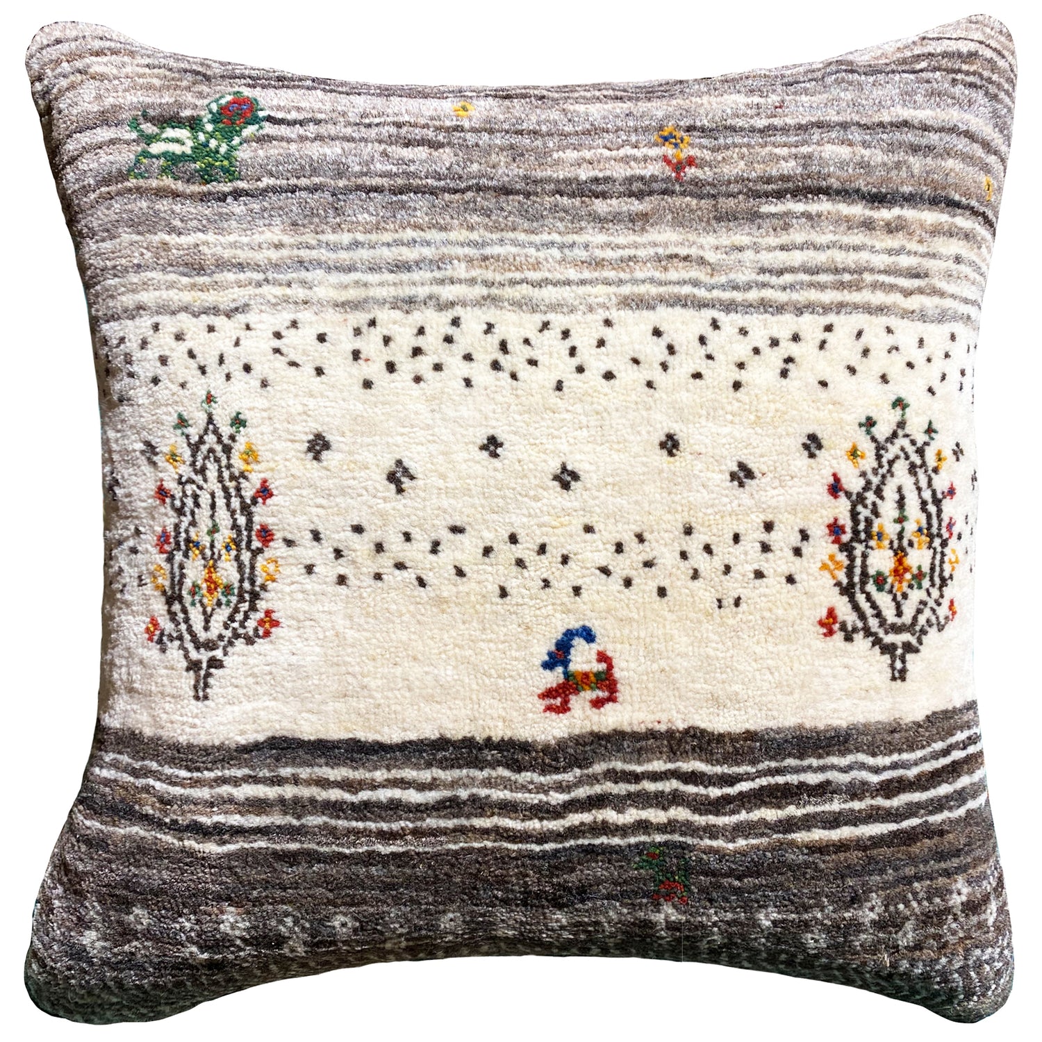 Modernes Beiges Kissen - 40x40 cm - German Carpet Shop