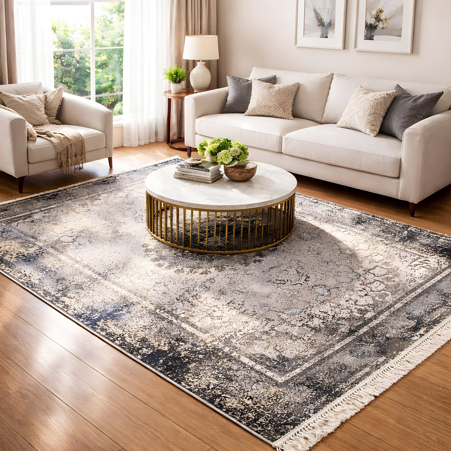 Berlino Vintage Grigio 160x230 cm