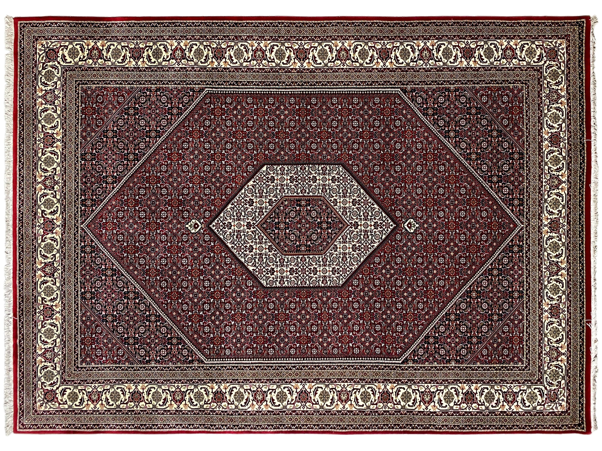 German Carpet Shop Bidjar Teppich rot 304x205 cm handgeknüpft