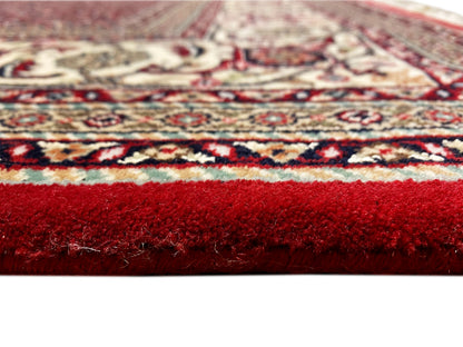 Langlebiger Woll-Bidjar Teppich mit feinen geometrischen Ornamenten