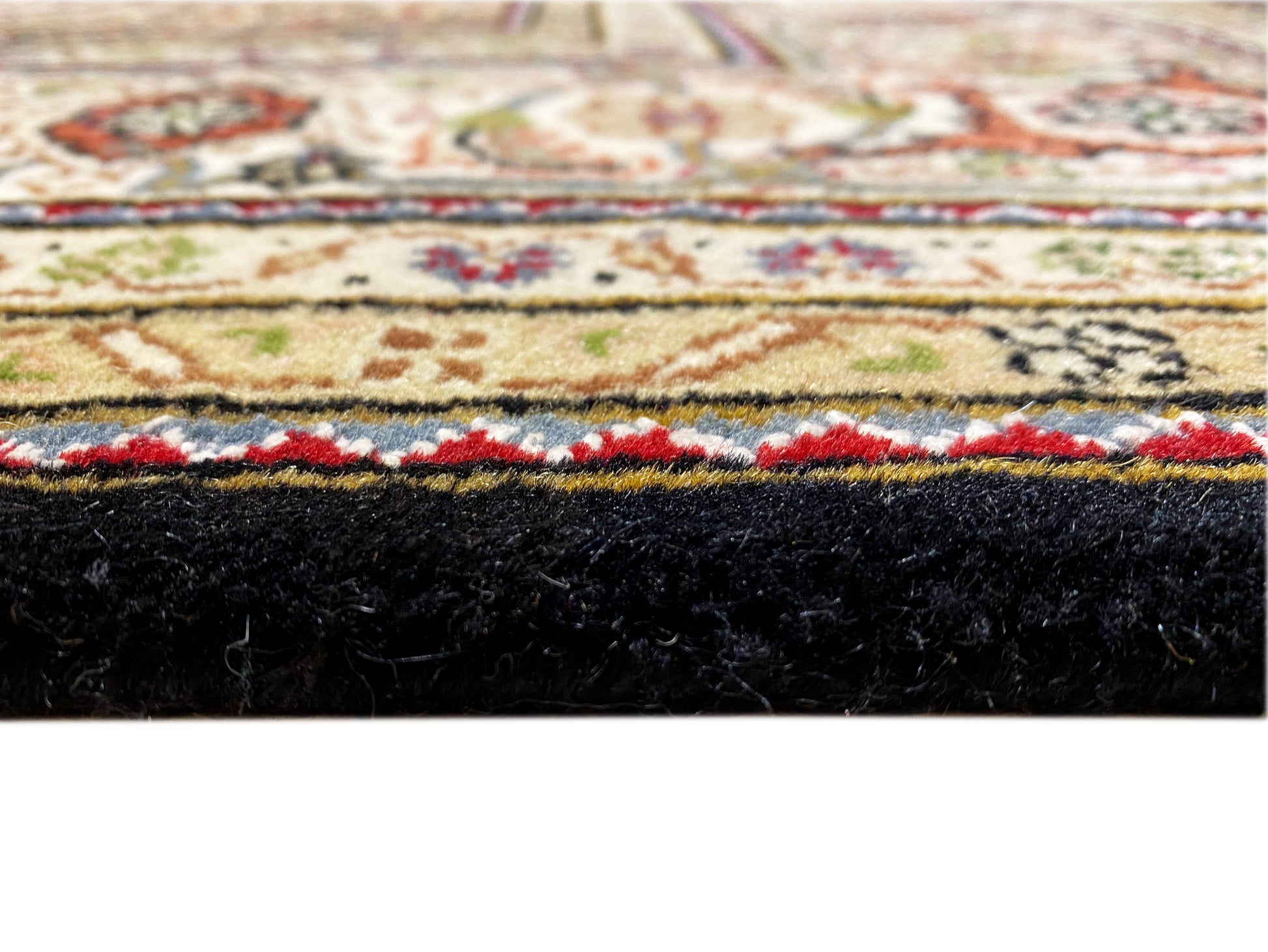 Brown Indo Tabriz rug premium quality German Carpet Shop