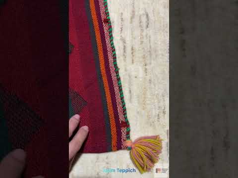 Orientalischer Kelim Jajim Wolle Handgesponnen