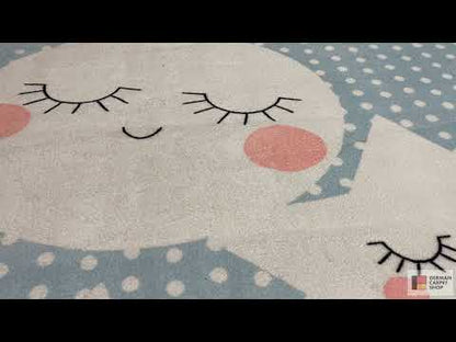 Tappeto per bambini «Mondo delle stelle», blu, 140x200 cm
