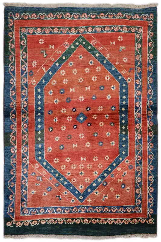  Yalameh Kooh Sabz Teppich - 6816 (150x111 cm) - Premium Teppich from German Carpet Shop - Just €419! Shop now at German Carpet Shop