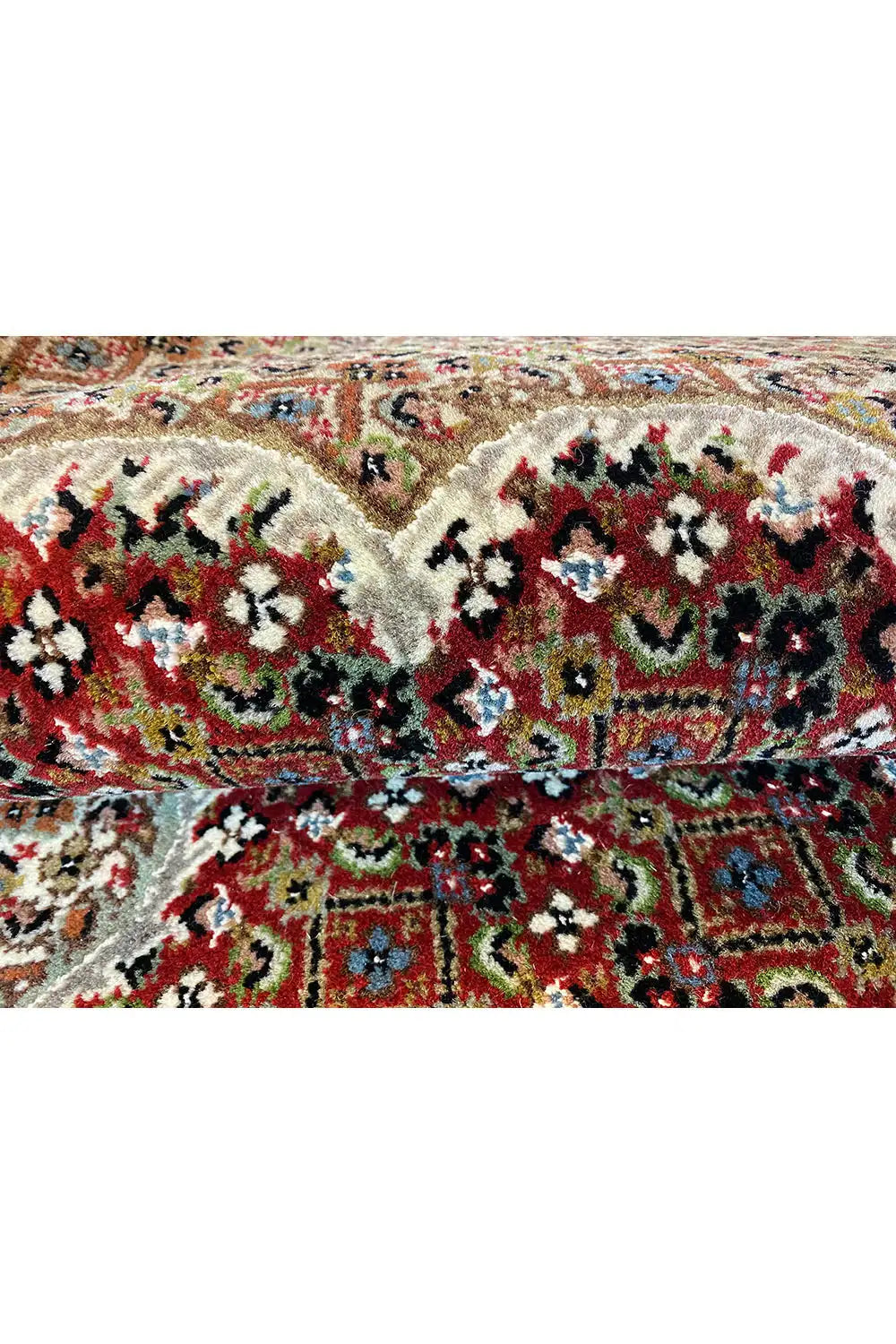  Indo Täbriz Teppich - 519402 (347x250 cm) - Premium Mahi from German Carpet Shop - Just €1800! Shop now at German Carpet Shop