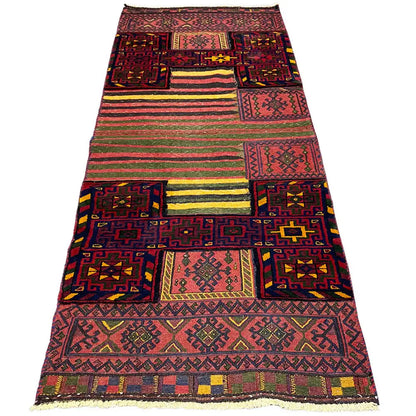 Kelim - Bakhtiari (248x97 cm) - German Carpet Shop