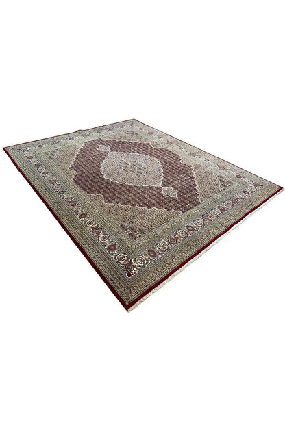  Indo Täbriz Teppich - 919397 (305x247 cm) - Premium Mahi from German Carpet Shop - Just €1875! Shop now at German Carpet Shop