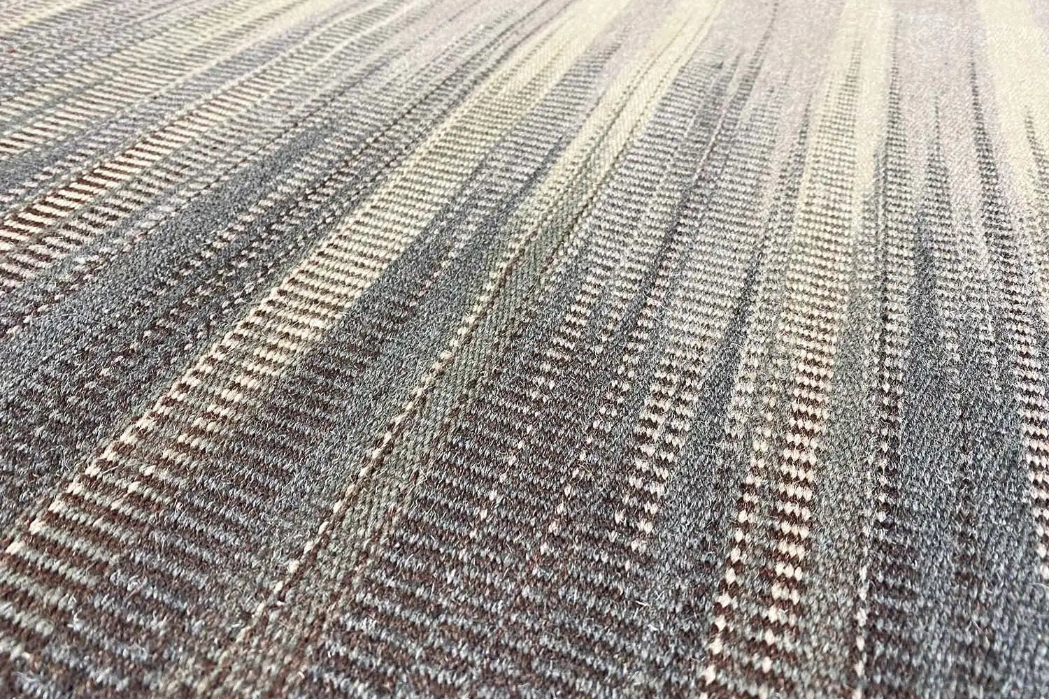 Moderne Kelim - Dhurrie - (252x148 cm) - German Carpet Shop