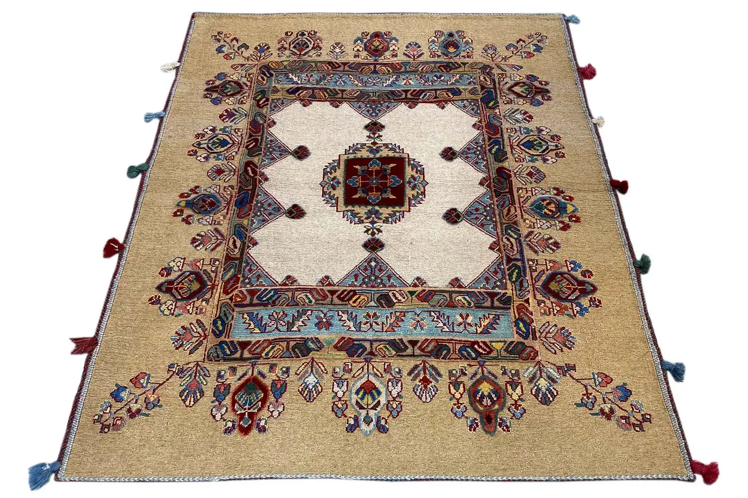 Soumakh (118x103 cm) - German Carpet Shop