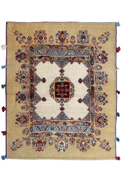 Soumakh (118x103 cm) - German Carpet Shop