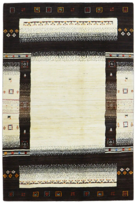  Gabbeh - 33746 (199x137 cm) - Premium Gabbeh from German Carpet Shop - Just €990! Shop now at German Carpet Shop