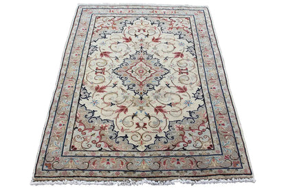Keshan - Beige (151x96 cm) - German Carpet Shop
