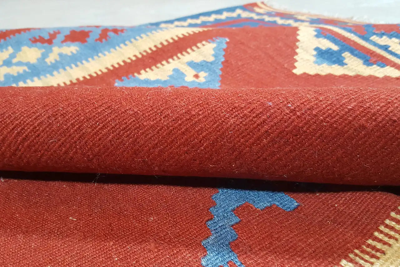  Kilim Qashqai  - 802402 (217x155 cm) - Premium Kelim from German Carpet Shop - Just €309! Shop now at German Carpet Shop