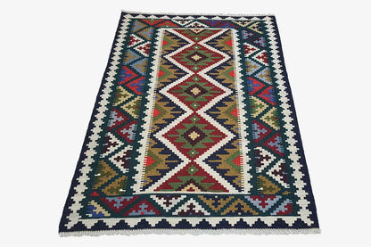 Kilim Qashqai - Multicolor 9500613 151x103 cm - German Carpet Shop