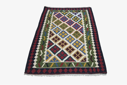 Kilim Qashqai - Multicolor 9500617 149x100 cm - German Carpet Shop