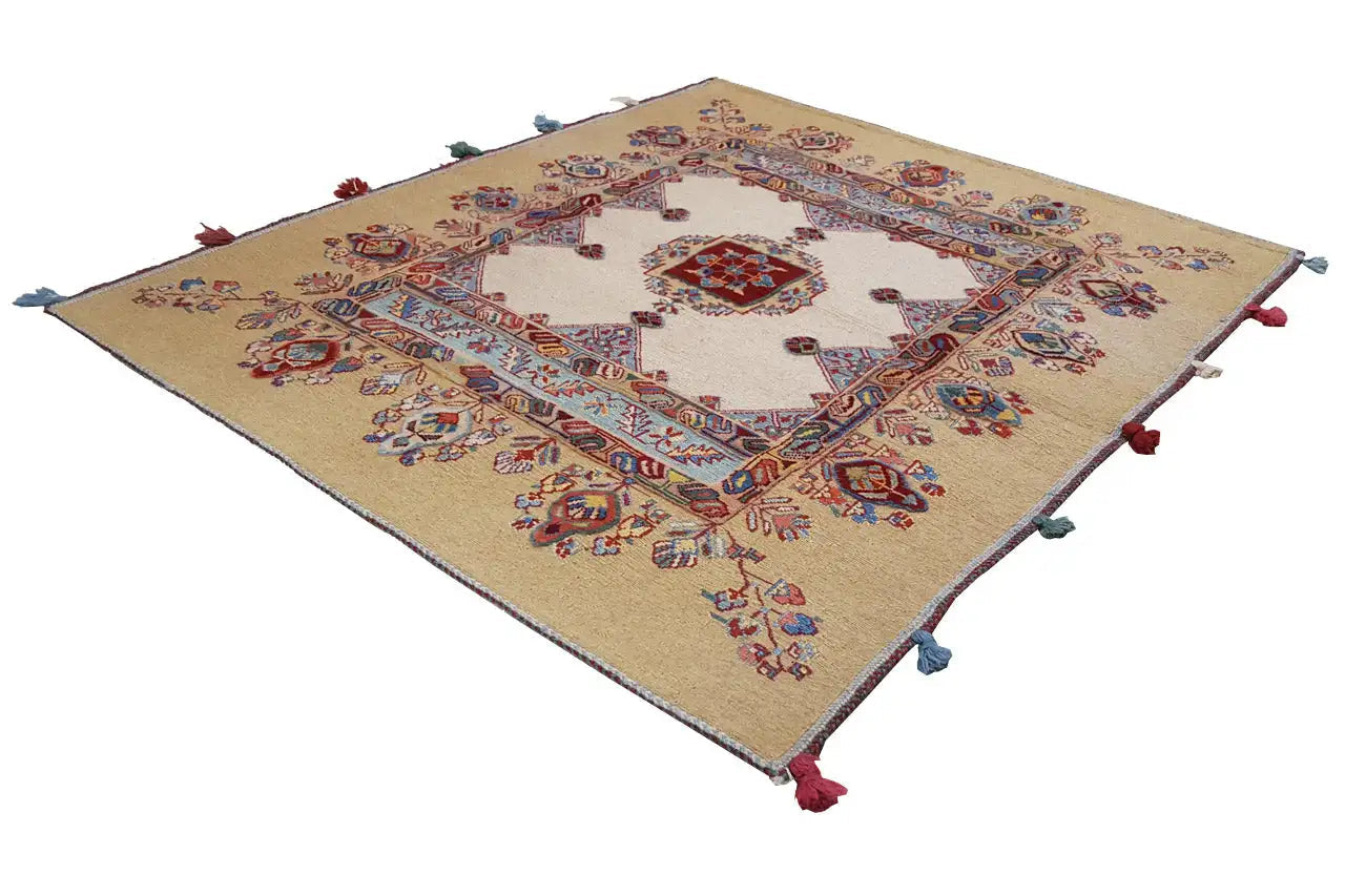 Soumakh (118x103 cm) - German Carpet Shop